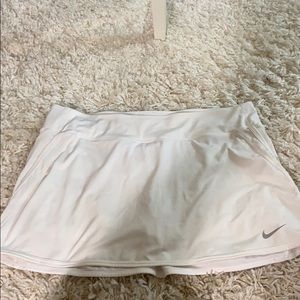 White Nike Tennis Skirt